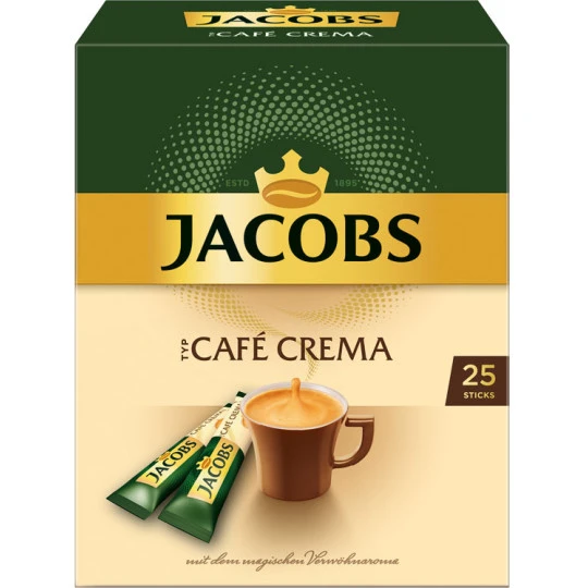 Typ Café Crema Sticks 25ST 45G 3 Typ Café Crema Sticks 25ST 45G