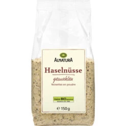Bio Haselnüsse Gemahlen 150G