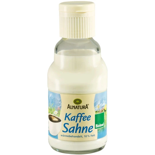 Bio Kaffeesahne 10% Fett 165G 3 Bio Kaffeesahne 10% Fett 165G