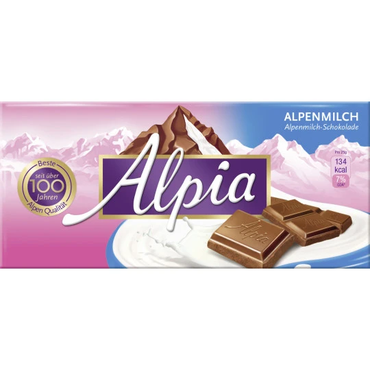 Alpenmilch Schokolade 100G 3 Alpenmilch Schokolade 100G