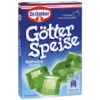 Dr. Oetker Götterspeise Waldmeister-Geschmack 25,2G -Snack Discounter droetker gamp246tterspeise zum kochen waldmeistergeschmack famp252r 1l 252g