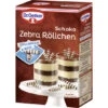 Dr. Oetker Schoko Zebra Röllchen 75G -Snack Discounter droetker schoko zebraramp246llchen 75g