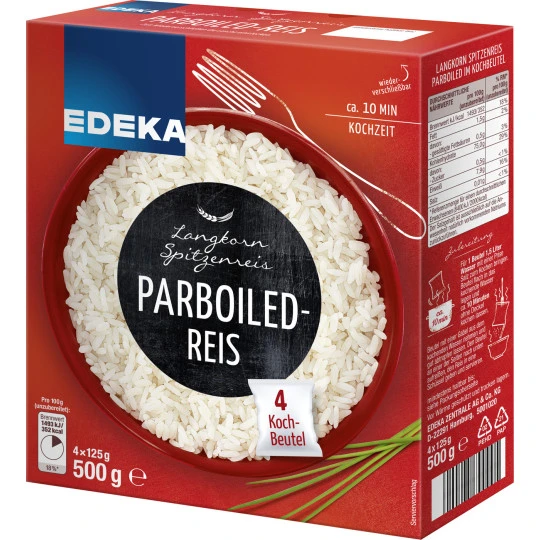 Langkorn Spitzenreis Parboiled Im Kochbeutel 4x 125G 3 Langkorn Spitzenreis Parboiled Im Kochbeutel 4x 125G
