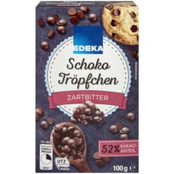 Schokotröpfchen Zartbitter 100G