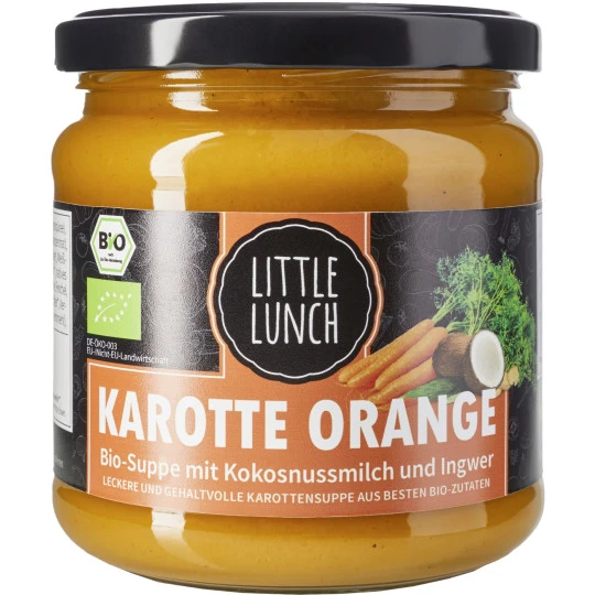 Lunch Bio Karotte Orange-Suppe 350ML 3 Lunch Bio Karotte Orange-Suppe 350ML