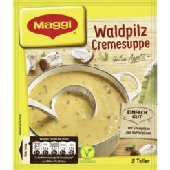 Guten Appetit! Waldpilz Cremesuppe Ergibt 750ML