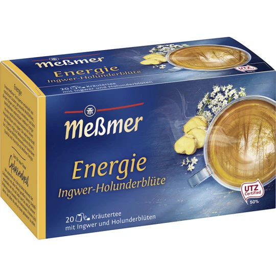 Wohlfühltee Energie Ingwer-Holunderblüte 20ST 40G 3 Wohlfühltee Energie Ingwer-Holunderblüte 20ST 40G