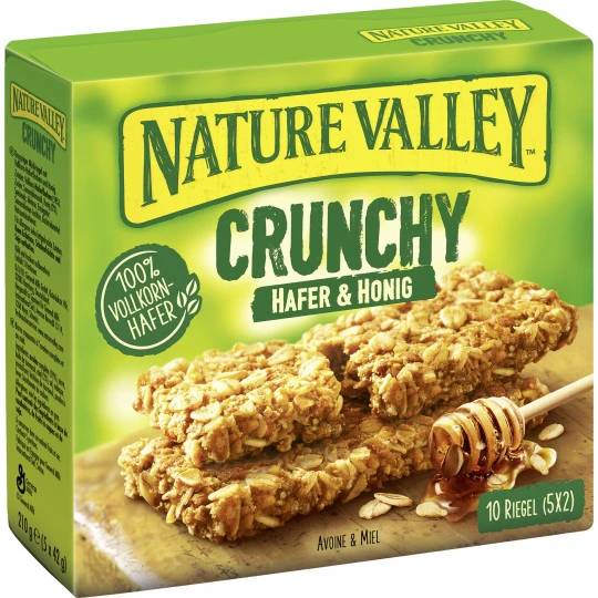 Nature Valley Crunchy Hafer & Honig Riegel 10ST 210G 2 Nature Valley Crunchy Hafer & Honig Riegel 10ST 210G