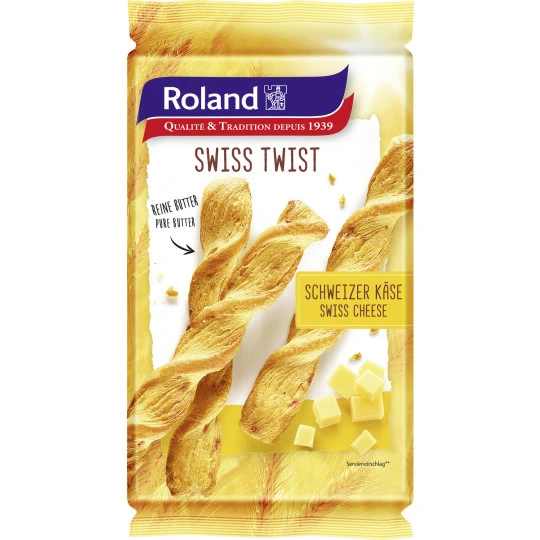 Roland Swiss Twist Swiss Cheese 100G 3 Roland Swiss Twist Swiss Cheese 100G